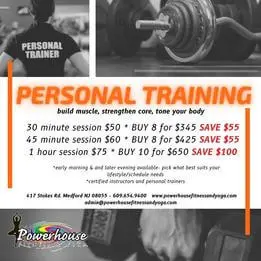 Personal Training poster